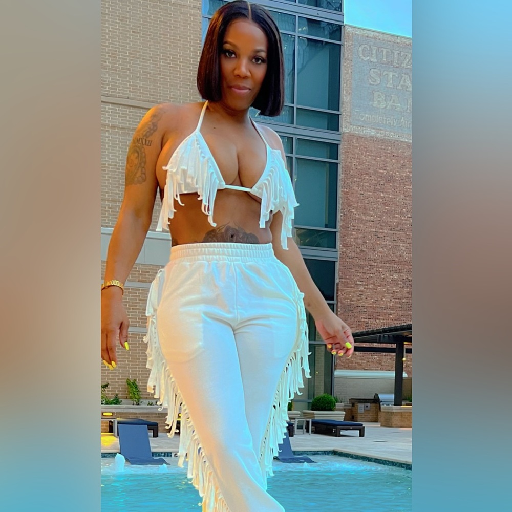 2 piece bra & jogger set!
